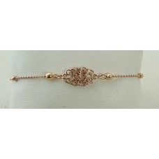 Bracelet (925 Silver rose gold-plated)